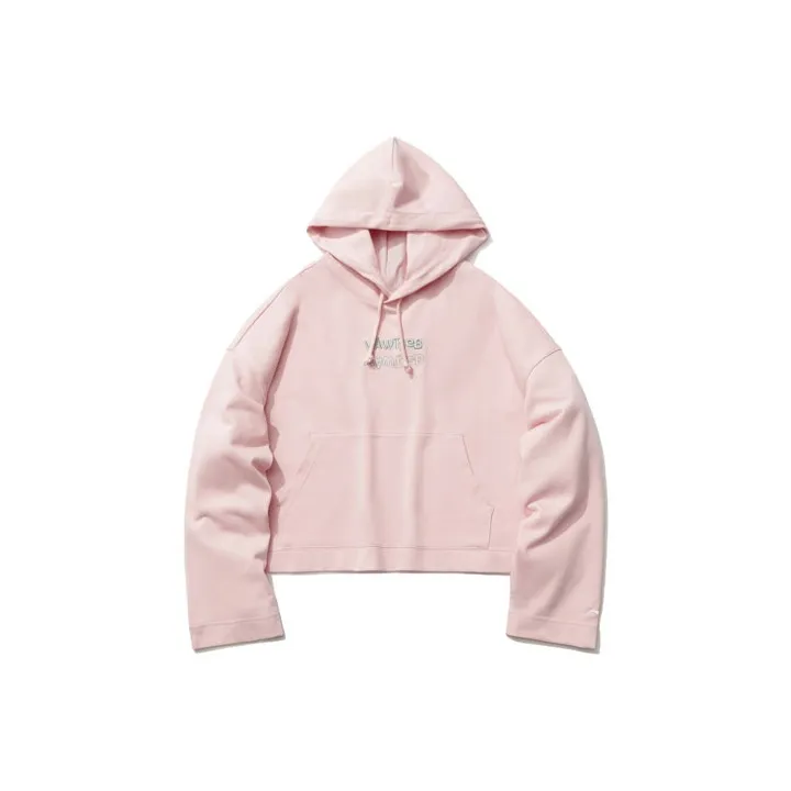 LiNing Sports Fashion Collection Sweatshirt Women's Light Aqua Pink-0