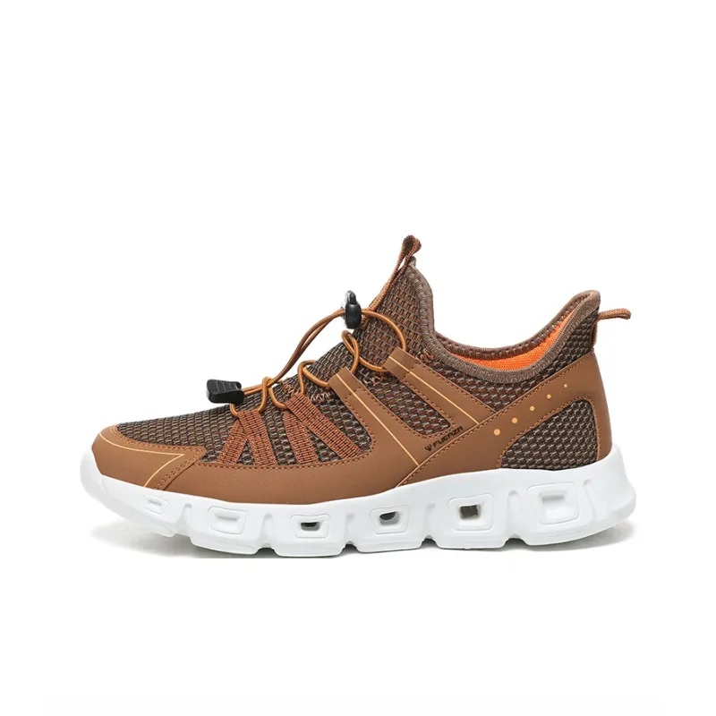 FUERZA Cushioning, Slip Resistant, Abrasion Resistant, Quick Dry, Lightweight Low Top Casual Shoes Men's-8