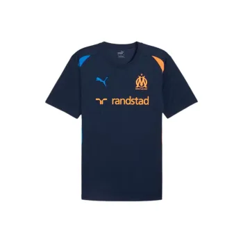 PUMA Olympique De MarseilleDRYCELL SS24 Soccer Jerseys Men's Marine Blue