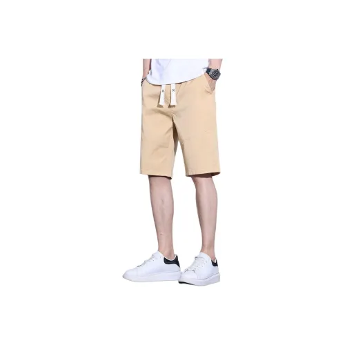 Tonlion Casual Shorts Men's Dark Khaki