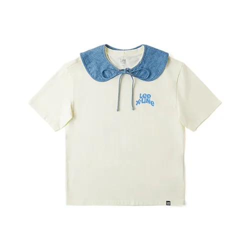 Lee T Shirts Women's Ecru
