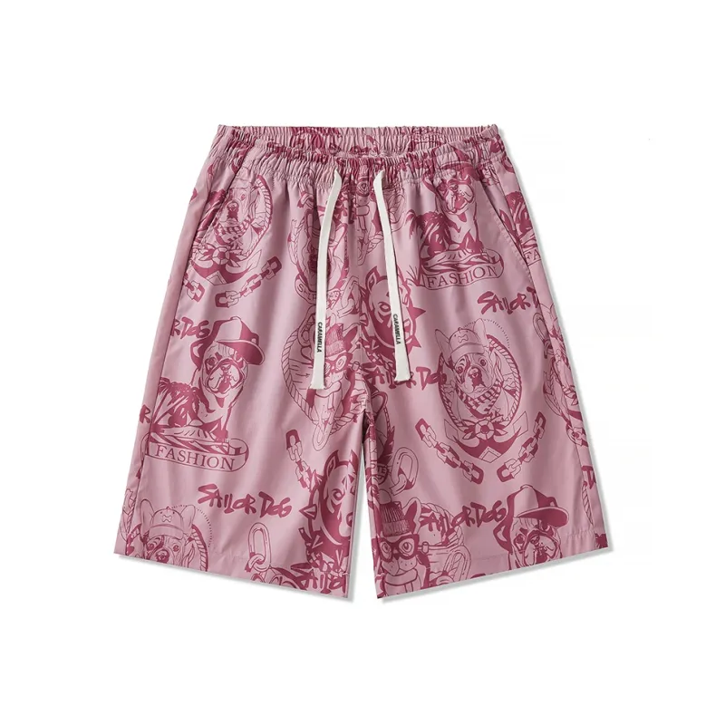 Caramella Casual Shorts Unisex Paisley-4