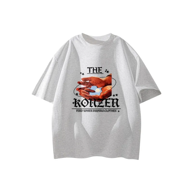 Caramella Drop Shoulder Sleeve T Shirt Unisex Black-5