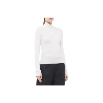 CHANEL COCO NEIGE Series 24N Neige Skiing Collection Sweater Women's White