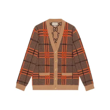GUCCI Reversible Wool Cardigan