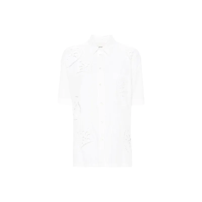 ISABEL MARANT Bilya Broderie anglais Shirt-0