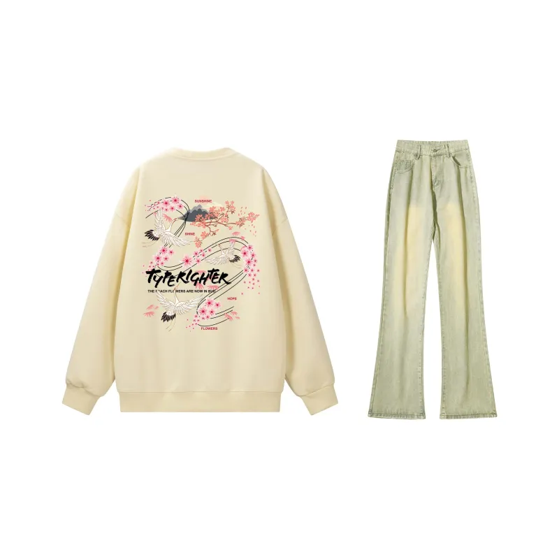 TYPERIGHTER Sweatshirt Set Unisex-12