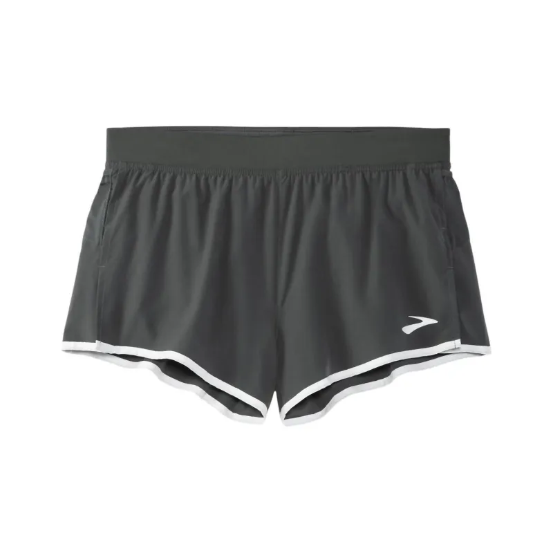 Brooks Casual Shorts Men's Gray-0