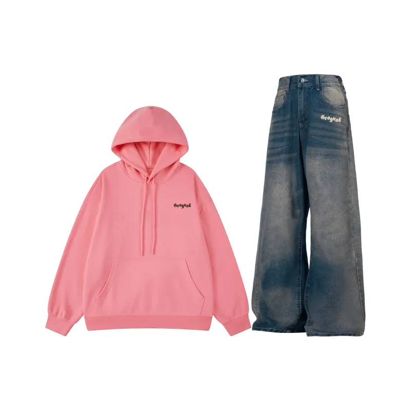 GROGNAK Sweatshirt Sets Unisex-14