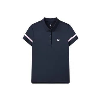Msgm X FILA Polo Shirts Women's Royal Blue