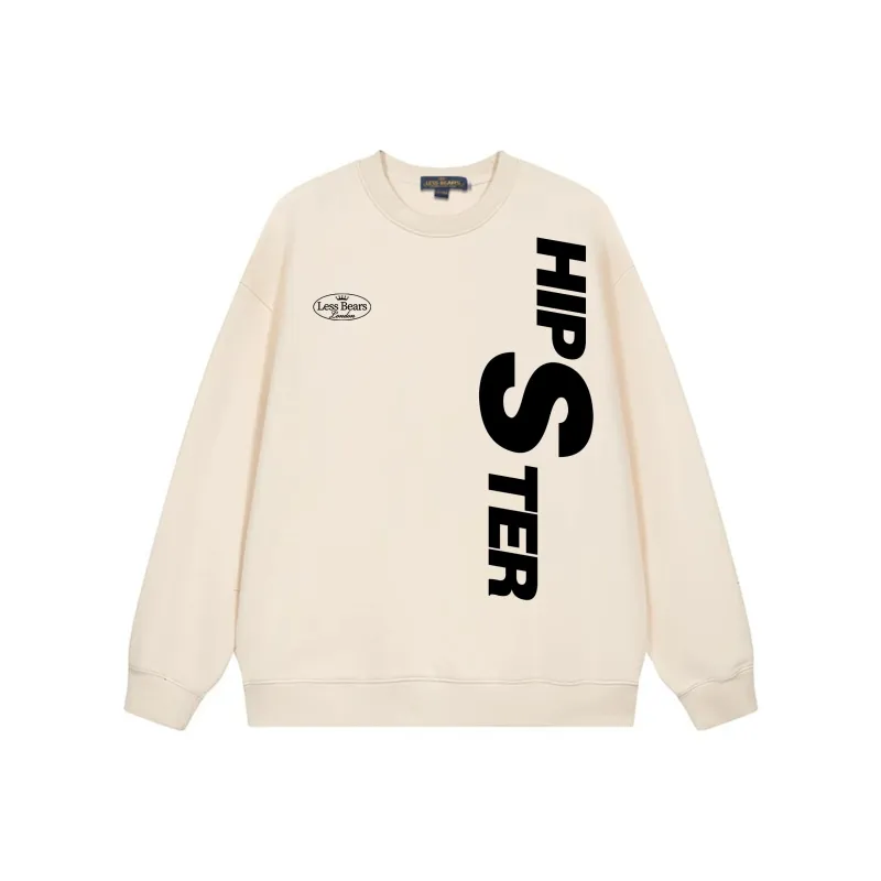 LESS BEARS Sweatshirt For Fall And Winter Unisex-5