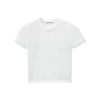 Alexander Wang Mesh Detailed Top