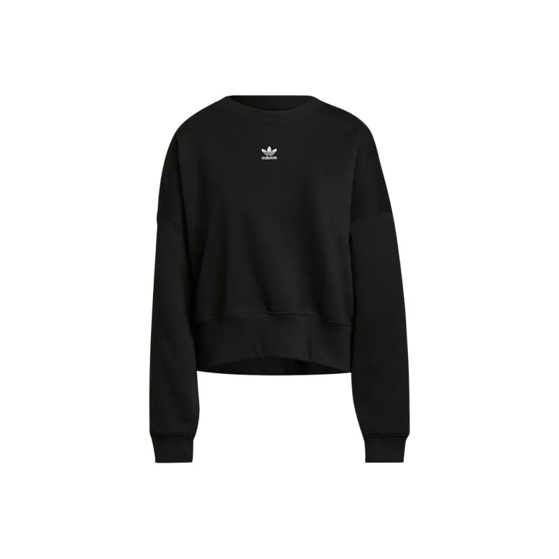 Adidas Originals ESSENTIALS Sweatshirt Women's Black-0