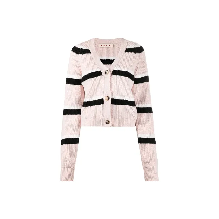MARNI FW21 Loose Fit Knitwear Women's Light Pink-0