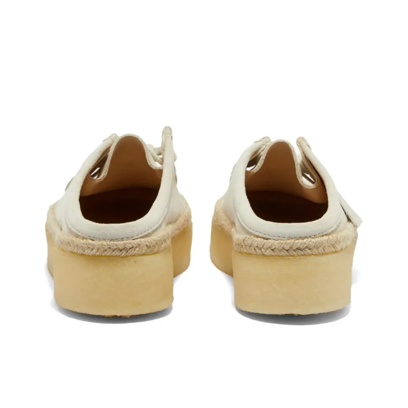 Clarks Rubber Sole Slip Resistant Closed Toe Slippers Unisex Beige-3