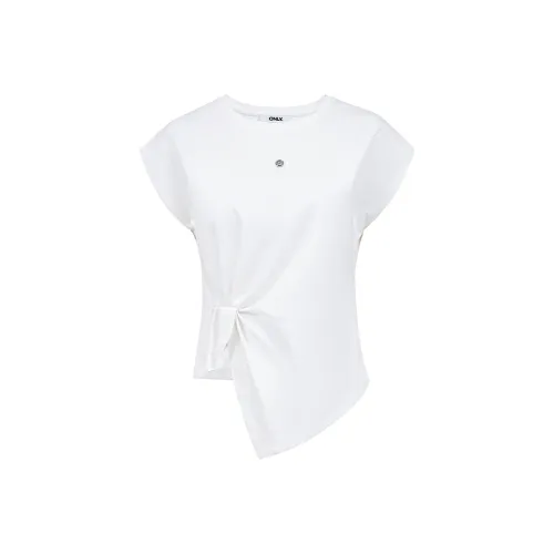 ONLY T Shirt Women's Cream White