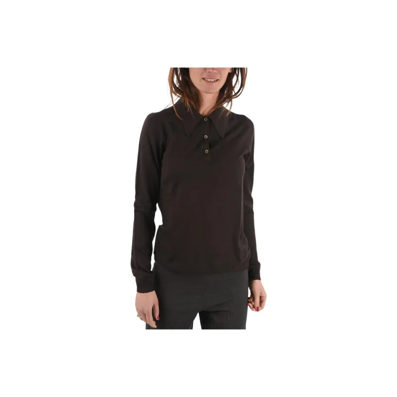 PRADA Polo Shirts Women's Brown-0