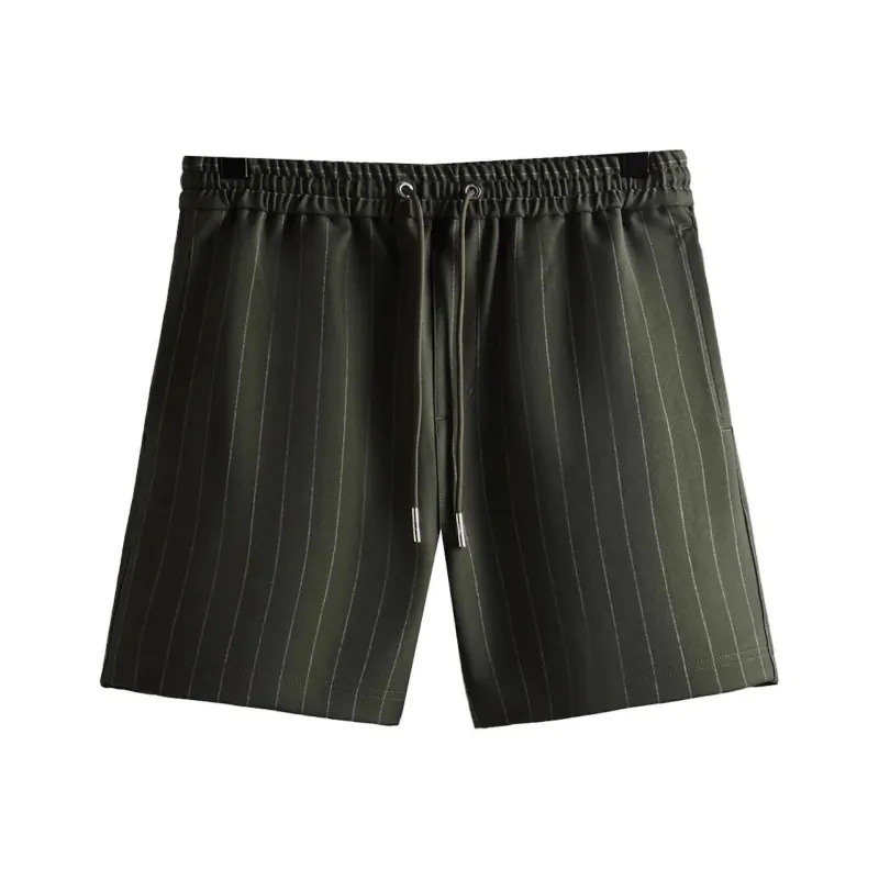 KITH Pinstripe Double Knit Fairfax Short-0