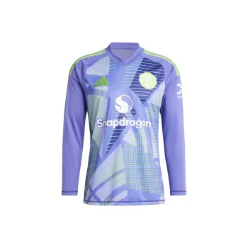 Adidas Manchester United Manchester United MANCHESTER UNITED 24/25 GOALKEEPER Soccer Jersey Men's Purple