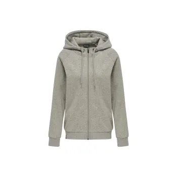 Hummel HmlRED CLASSIC ZIP HOODIE WOMAN Sweatshirt Women's Gray