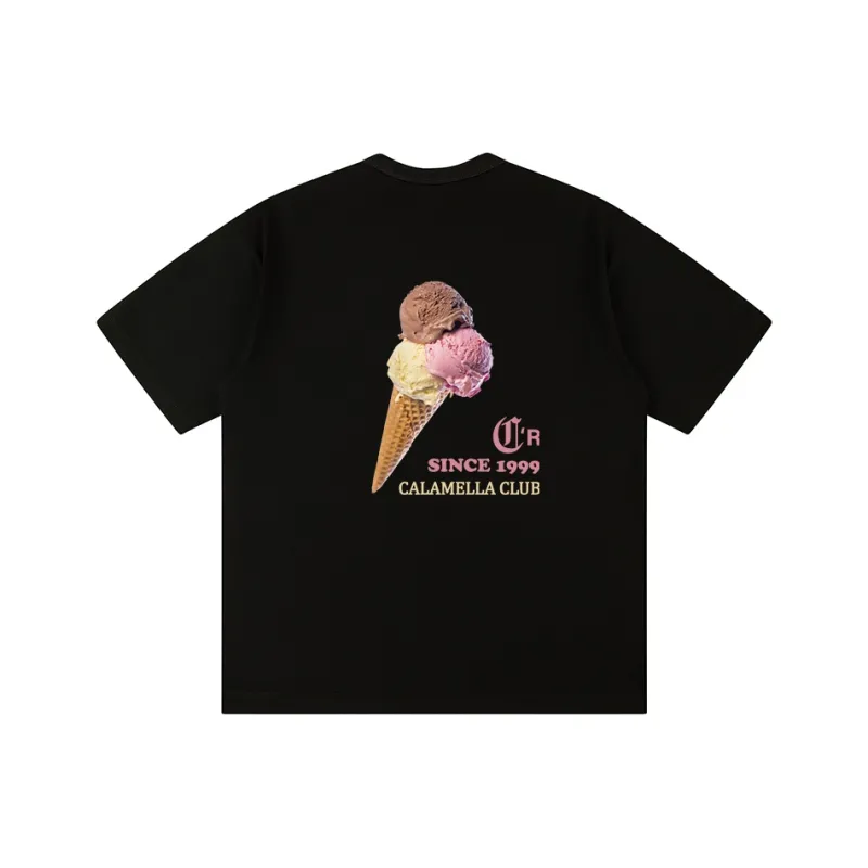 Caramella Drop Shoulder Sleeve T Shirt Unisex-0