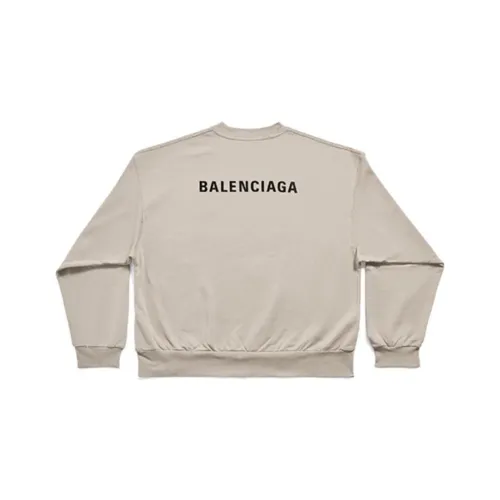 Balenciaga SS23 Drop Shoulder Sleeve T Shirt Women's Gray Loose Fit
