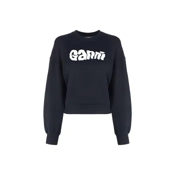 GANNI SS23 Sweatshirt Women's Blue