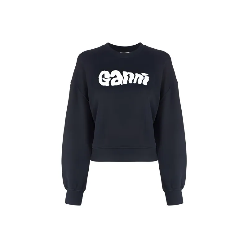 GANNI SS23 Sweatshirt Women's Blue-0