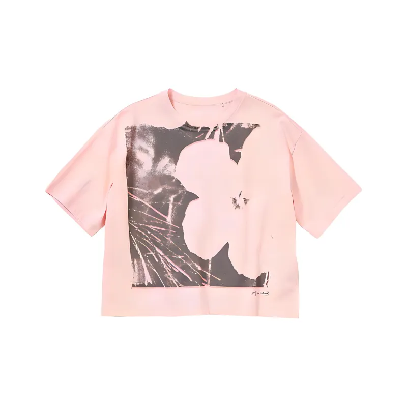 Andy Warhol X UNIQLO × Andy Warhol T-Shirts Women's Pastel Pink-0