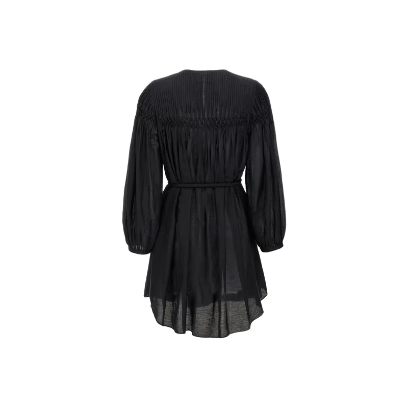 ISABEL MARANT Long Sleeved Dress Women's Black-1