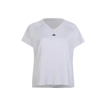 Adidas Free Shipping With AdiClub Aeroready Train Essentials Minimal Branding V Neck Tee Plus Size