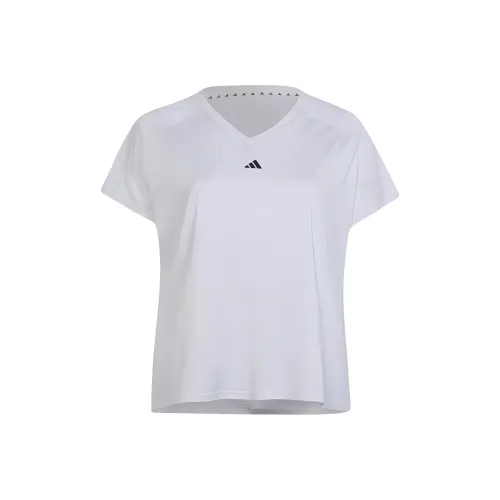 Adidas Free Shipping With AdiClub Aeroready Train Essentials Minimal Branding V Neck Tee Plus Nova