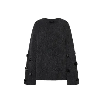 MOCO Sweater Women's Dark Heather Gray