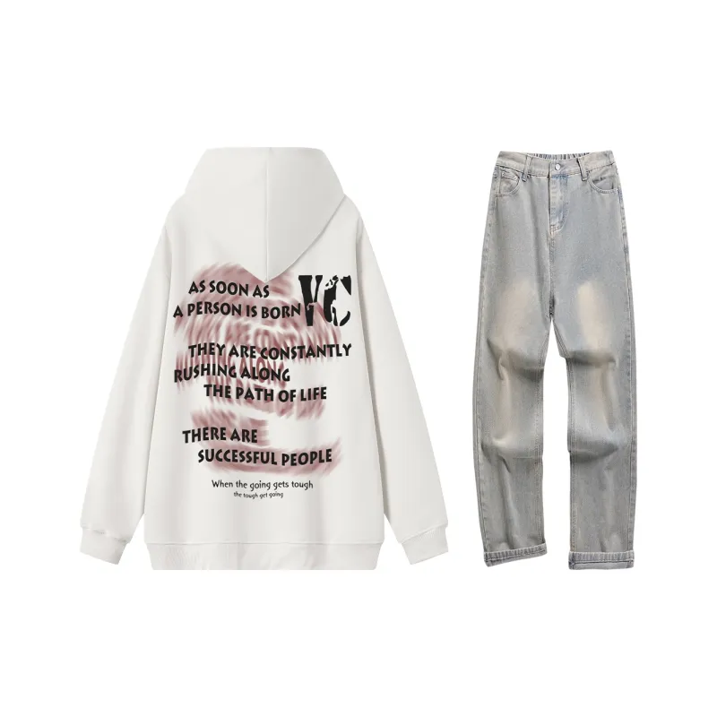 VniVerseVClub Sweatshirt Set Unisex-4