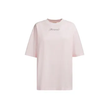 MARNI Logo Printed Oversized T Shirt