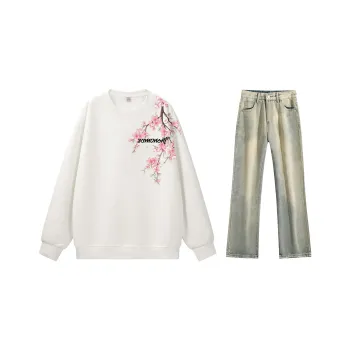 SUNSETMONENT Sweatshirt Set Unisex