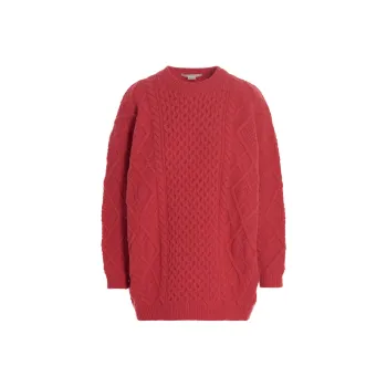 Stella McCartney Aran Crew Neck Jumper