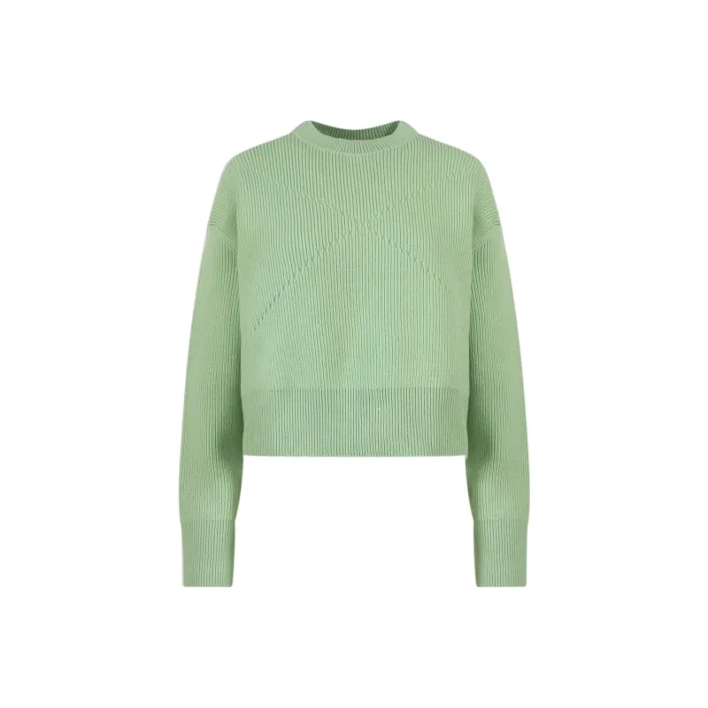 Bottega Veneta Ribbed Knit Crewneck Sweater-0