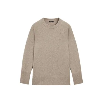 Massimo Dutti Sweater Women's Gray Brown