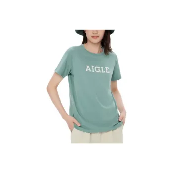 AIGLE T-Shirt Women's Waltz Blue