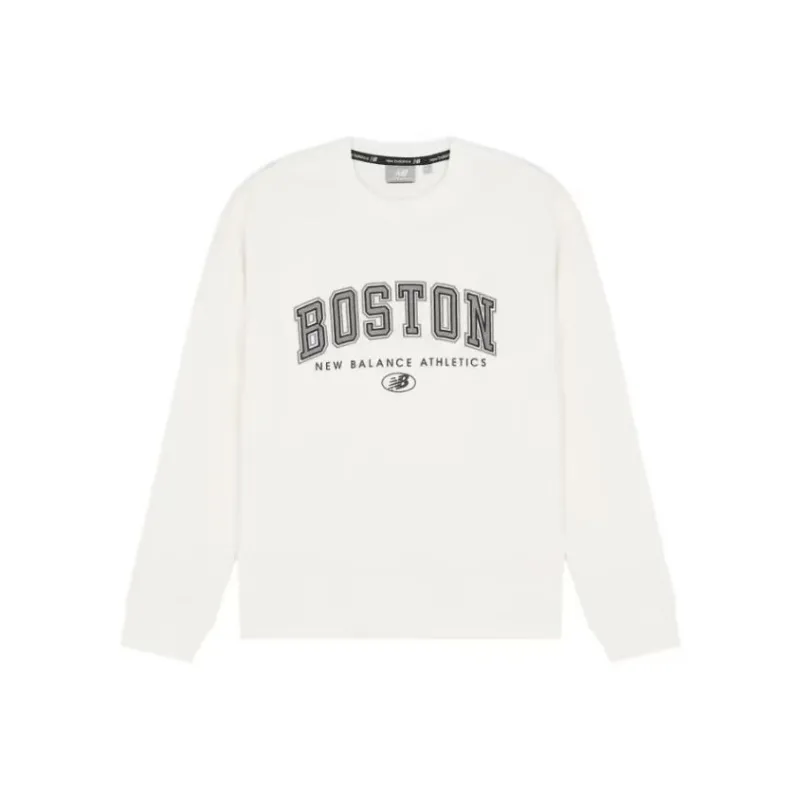 New Balance Sweatshirt Women's Ivory White-0