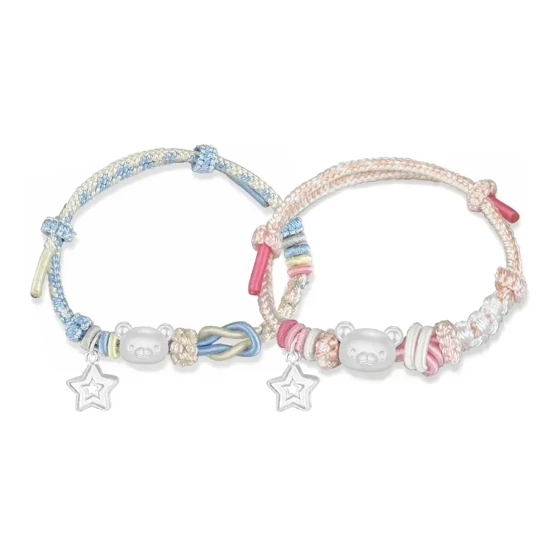SINO GEM S999 Fine Silver Bracelets Unisex-22
