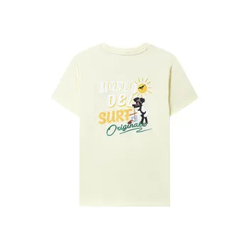 FILA T Shirts Women's Oil Wax Yellow