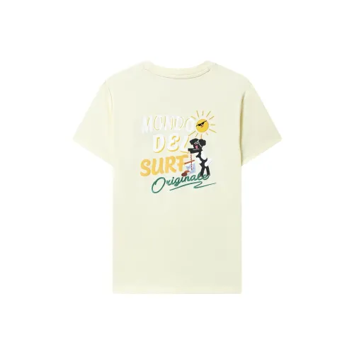 FILA T-Shirts Women's Oil Wax Yellow