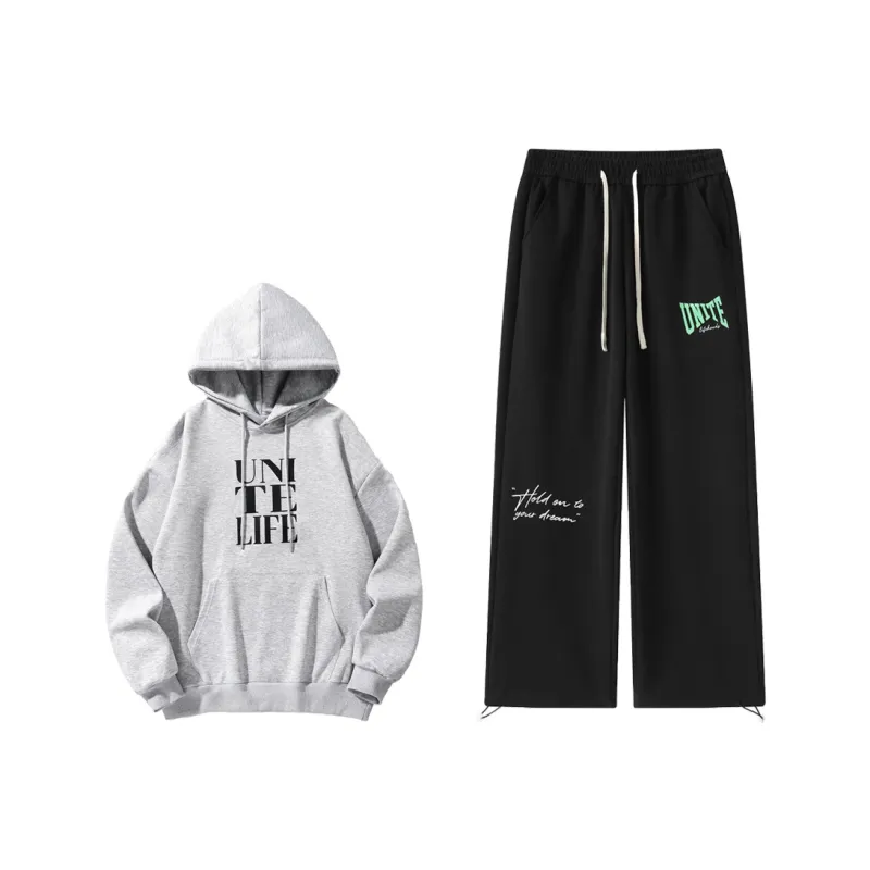 Unite Life HOODS Sweatshirt Set Unisex-4