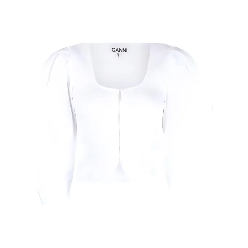 GANNI Shirts Women's White-0