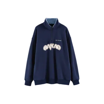 OAKAO Sweatshirts Unisex Navy Blue