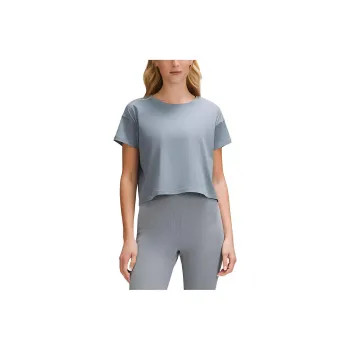 Lululemon Cates Cropped T Shirt T Shirt Women's
