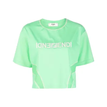 FENDI T Shirts Women's Green