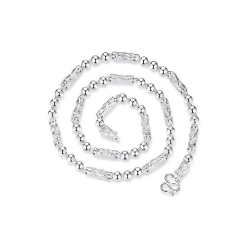 CUTE DAME Sterling Silver Necklaces Unisex